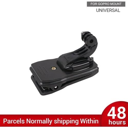 360 Degree Rotation Clip Backpack Hat Clamp With J Hook Mount for GoPro Hero 9 8 7 6 5 4 Sjcam Xiaoyi Yi 4K Go Pro Action Camera