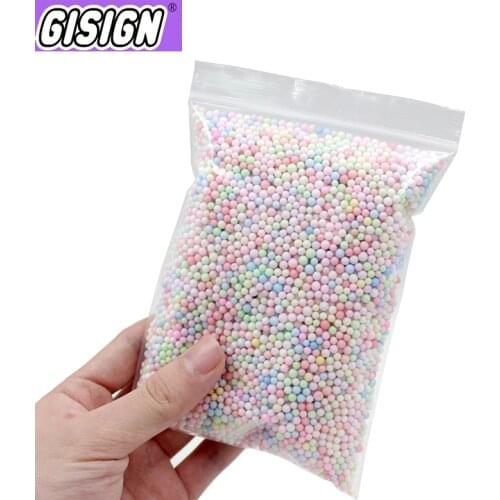 One Pack Snow Slime Balls Accessories Foam Additives Slimes Beads All For Slime Foam Filler Charms Clay Diy Lizun Craft Supplies