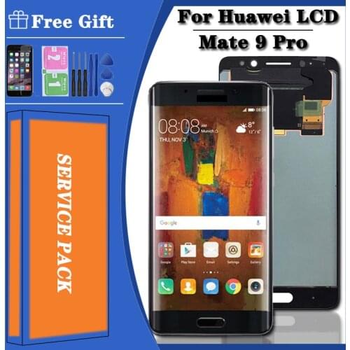 5.5"Original LCD For Huawei Mate 9 Pro Mate9 Pro LCD Touch Screen Panel Digitizer Replacement For Huawei Mate9 Pro Lcd Display