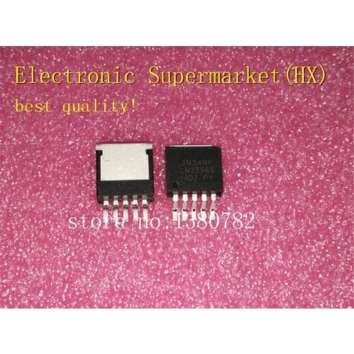 Free Shipping 50PCS LM2596S-ADJ LM2596S LM2596 2596S-ADJ 2596S TO-263 New original IC