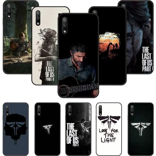 Phone Case For Huawei Honor 9X 10 9 20 8X 8A 8S 7X 7A i A Pro Play Lite Black Cover Funda Soft Hoesjes The Last of Us 2 Joel