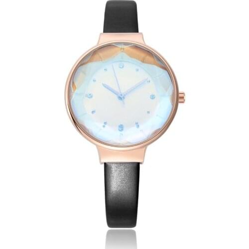 Fashon women brand watches leather strap casual wristwatches NO.2
