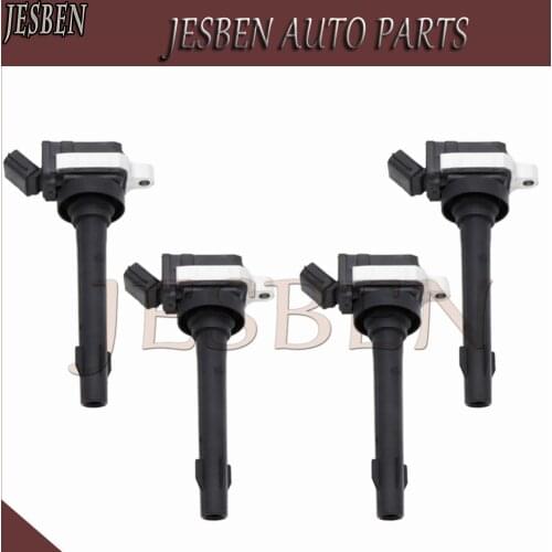 4PCS Ignition Coil fit for GREAT WALL WALL COOLBEAR FLORID HOVER M4 LINGAO TENGYI 1.3 1.5 2008-2014 NO# F01R02A013 3705100-EG01