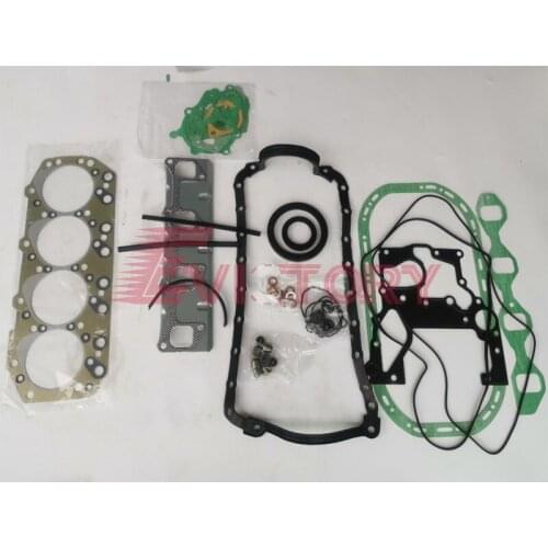 FOR Isuzu 4JG2 overhaul gasket kit + main conrod con rod bearing set