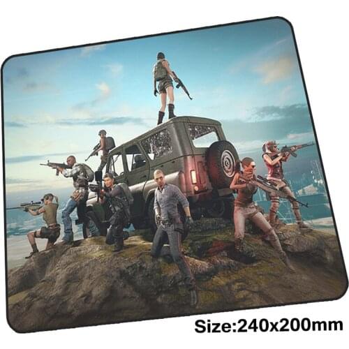 Playerunknowns battlegrounds mouse pad gamer 24x20cm notbook mouse mat Domineering gaming mousepad pad mouse PC desk padmouse