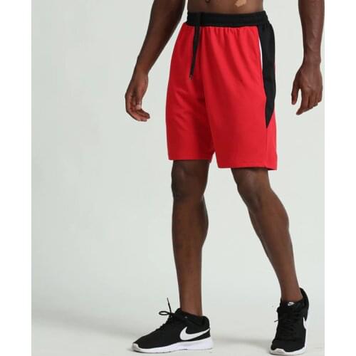 Summer Basketball Shorts Men Elastic Waist Loose GYM Sports Shorts Breathable Feminino Running Jogging Shorts Male Plus Size