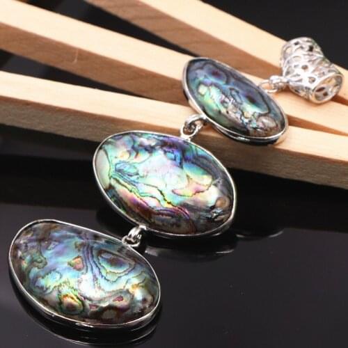 Punk Irregular Natural New Zealand Abalone Pendant Paua Mother Shell Pearls Drop Pendants Best Friend Body Jewelry Making A549