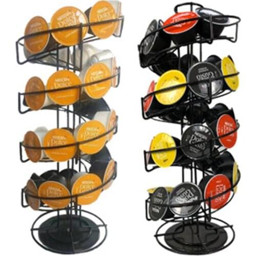 2020 New Coffee Pod Holder 30 Cup Dolce Gusto Plating Stand Storage Rack Stand Storage Shelves For Dolce Gusto Capsule