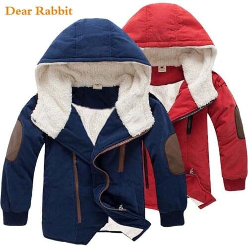 2020 new Autumn winter kids parkas boys outerwear warm hooded coat thick cotton jacket child clothing girls clothes 3-14 years
