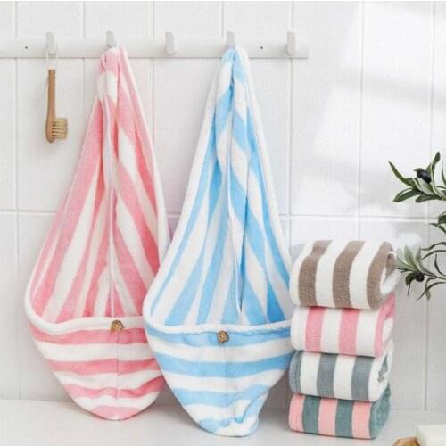 Microfibre After Shower Hair Drying Wrap Womens Girls Ladys Towel Quick Dry Hair Hat Cap Turban Head Wrap Bathing Accessories
