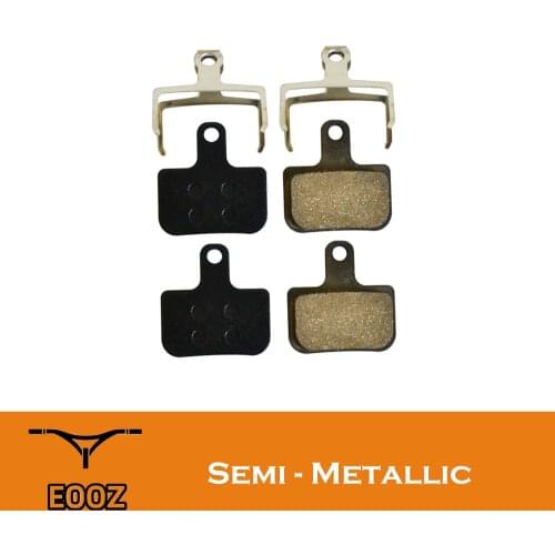 EOOZ 2 Pairs Semi - Metallic bicycle DISC BRAKE PADS for AVID DB1 DB3 DB5 / SRAM LEVEL TL T