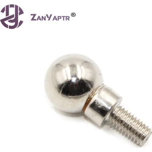 1Pc 3D Printer Parts Delta Kossel Rostock K800 Magnet Joint Spherical Ball Screw M4 / M5 Thread Stainless Steel