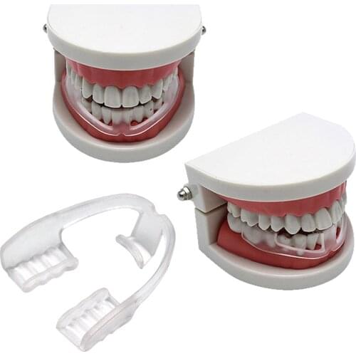 Silicone Teeth Straightener Braces Orthodontic Mouth Guard Appliance Dental Alignment Bruxism Retainer Night Sleep Aid Tools