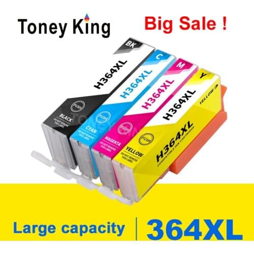 364XL 364 Compatible Ink Cartridge for HP364 xl Photosmart 5520 5524 6510 6520 7510 B109 B110 B209 B210 C309 C310 C410 Printer