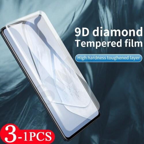 3-1Pcs phone protective film for Realme C11 2021 C12 C15 C17 C20 C20A C21 C25 C1 C2 C2S C3 C3i tempered glass screen protector