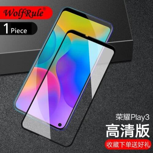 Full Cover Glass For Huawei Honor Play 3 Tempered Glass Screen Protector For Huawei Honor Play 3 Full Glue Glass on Honor Play 3