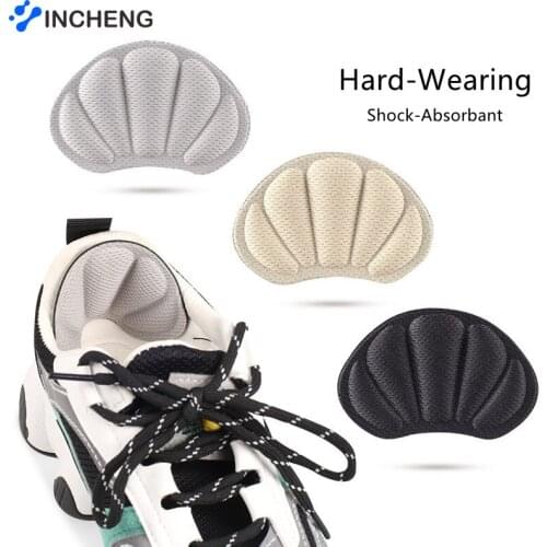 Women Men Insoles for Sport Running Shoe Heel Liner Grips Protector Sneakers Foot Back Sticker Foot Care Pain Relief Patches Pad