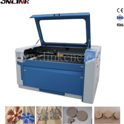 90W 100W 130W reci co2 laser cutting machine 1390 ruida system glass cup laser engraving machine for Glass wood Leather PVC MDF