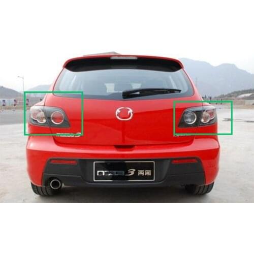 Car Left/Right Rear Bumper Outer Tail Lamp Tail Light For MAZDA 3 BK 2004-2009 Exterior Taillight Taillamp