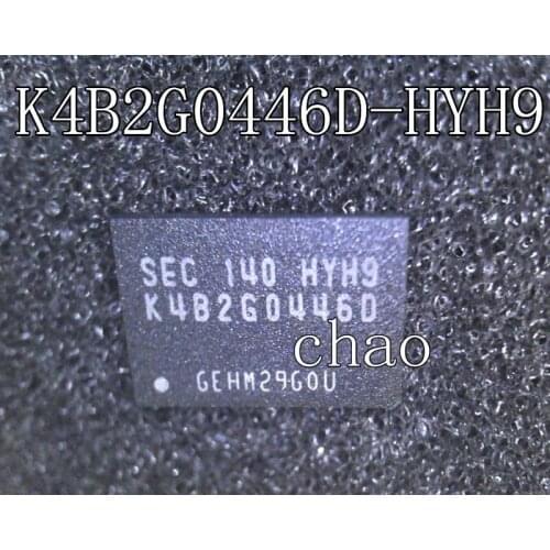 Free shipping 2pcs/lot K4B2G0446D-HYH9 K4B2G0446D FBGA new