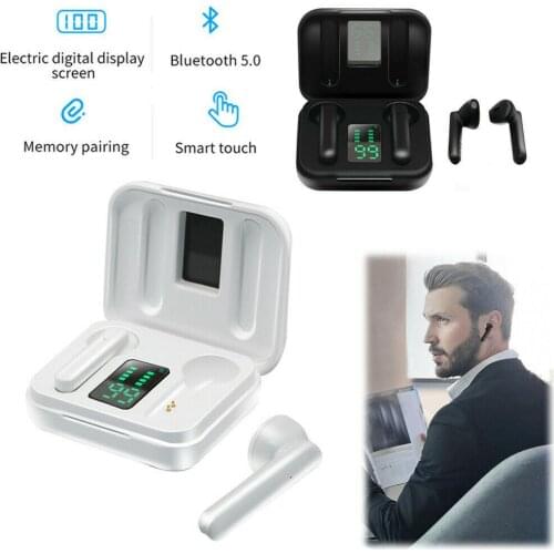 Bluetooth Wireless Headsets TWS Earphones Mini Earbuds Touch Control for iOS iPhone Android Samsung LG Huawei Motorola