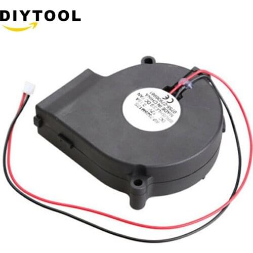 Brushless Blower Cooling Fan Sleeve-Bearing 7525S DC12V 0.18A 75x33mm 75mm Best