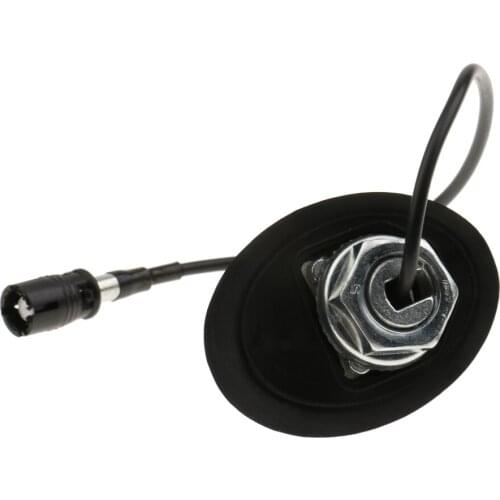 Black 9' Car Screw Whip AM/FM Radio Antenna Aerial Base Auto Accessories