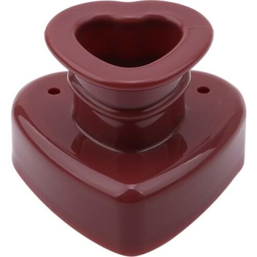 Wine Red Love Processing Doughnut Cookie Stamper Bread Mold Baking Cake Mold DIY Tool Round Cookie Mold Bakeware