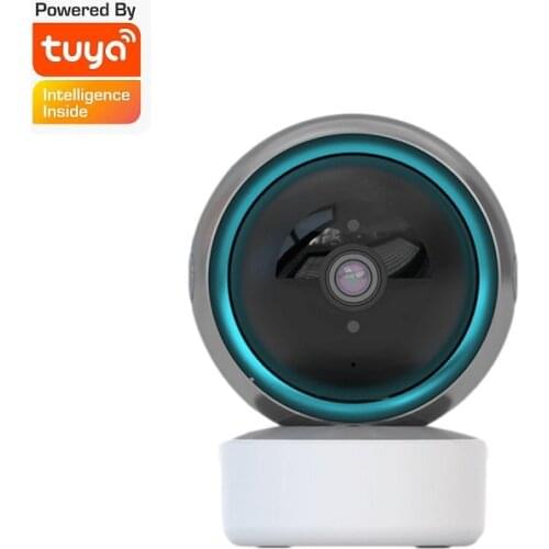 Wouwon Tuya Smart Life App Auto Tracking 1080P IP Camera WiFi Wireless Camera Security Mini Indoor CCTV Home Surveillance Camera