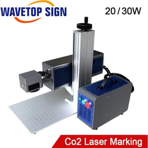 WaveTopSign 20W 30W Co2 Laser Marking Machine Marking Range 150x150mm