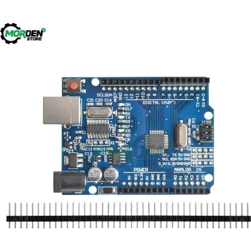 UNO R3 Development Board ATmega328P CH340 CH340G For Arduino DIY KIT With Straight Pin Header Without USB Cable Dropship