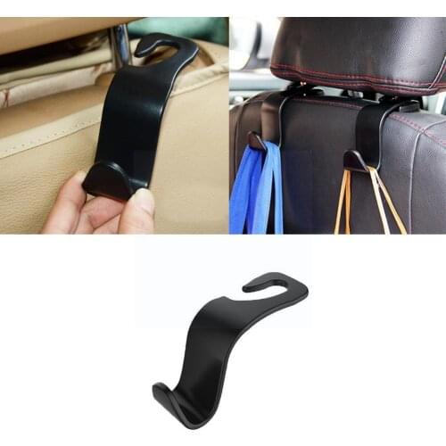 Multifunction Car Seat Hook Universal Mount Storage Holder Hanger Auto 20kg Bag Bearing Organizer Headrest Hook C3A1