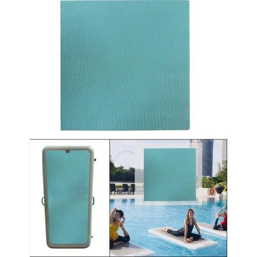 Inflatable Floating Water Yoga Traction Non-Slip Mat Cushion Tumbling Pad Sheet Universal for Paddle Board Sports Foot Pads