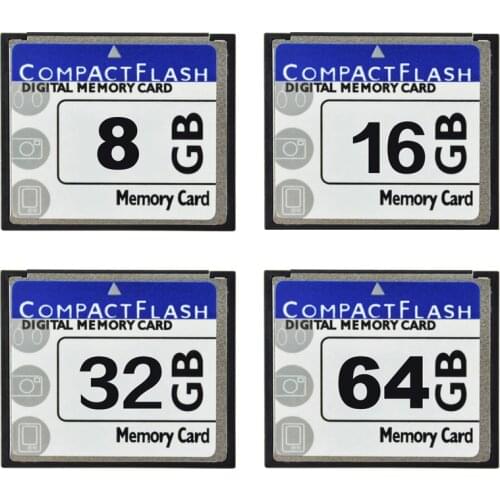 Wholesale Memory Card Compact Flash CF Card 64GB 32GB 16GB 8GB Compactflash Card High Speed 133x For DSLR Camera HD 3D Video