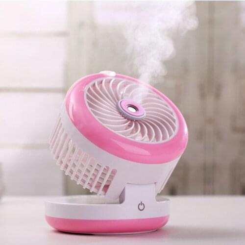 YAM Portable Water Spray Mist Fan Electric USB Rechargeable Handheld Mini Fan Cooling Humidifier Air ConditionerHome Outdoor
