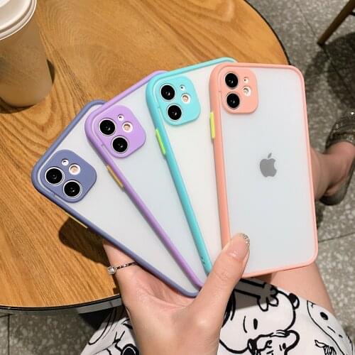 For iPhone 7 6 6S 8 Plus Case Luxury Original Liquid Silicone Soft Cover For iPhone 11 12 Pro X XR XS Max Shockproof Phone Case