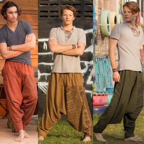 Harem pants men Hip hop baggy pants Casual fashion trousers joggers streetwear Mens pants