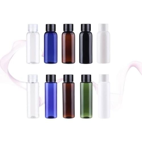 30ml Few Color plastic PET bottle screw lid for toner toilet flower water perfume alcohol skin purified packing