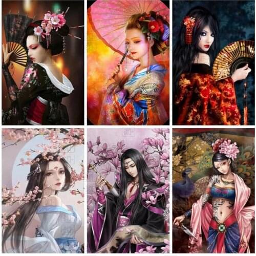 5D Diamond Painting Beautiful Woman Portrait Diamond Embroidery Mosaic Rhinestone Cross Stitch Kit Art Home Decor Painting Gifts