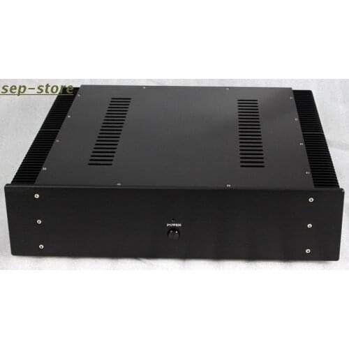 Class A Aluminum amplifier chassis amp Enclosure /case/Box 430*463*113mm