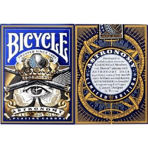 Bicycle Astronomy Playing Cards USPCC Club 808 Deck Poker Size Magic Card Games Magic Tricks Props for Magician