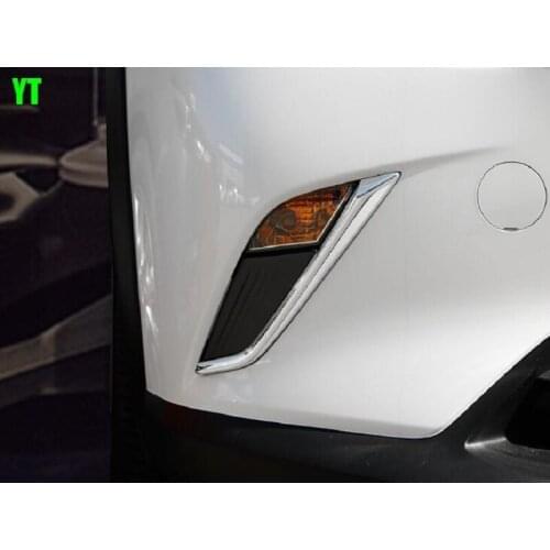 Auto front fog light bezel for mazda cx-3 2017