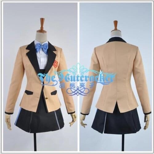 Free Shipping! Ore, Twintails Ni Narimasu Tail Blue Tsube Aika School Uniform Cosplay Costume ,Perfect Custom For you