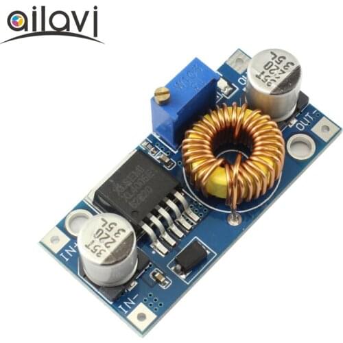XL4005 High Power DC-DC Adjustable Power Buck Module 5V-32V To 1V-30V 5A High Efficiency Power Supply Converter Board