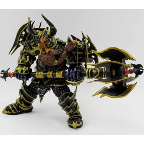 Wow DC Action Figure Unlimited Series 6 Magni Bronzebeard Mountain King Dwarven King W WOW PVC Model Figure