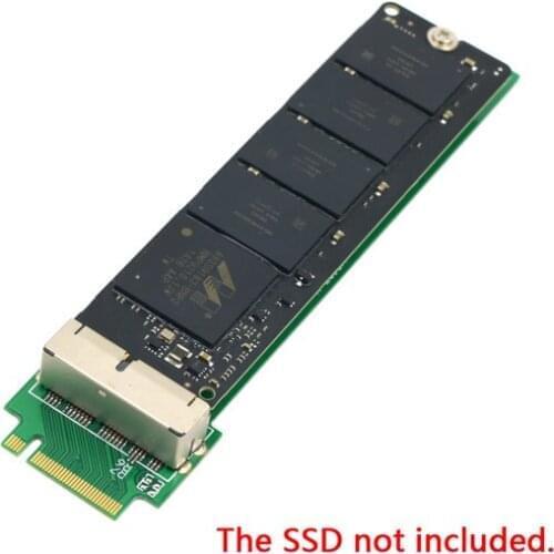 Jimier CY PCI Express PCI-E 4X M.2 NGFF M-Key to 2013 2014 2015 SSD Convert Card for A1493 A1502 A1465 A1466