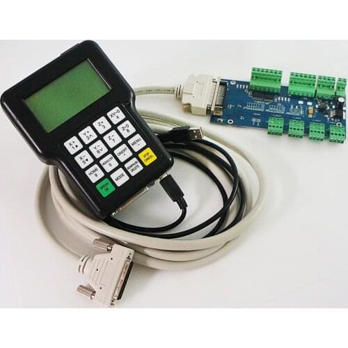 DSP 0501 controller cnc wireless channel handle remote english version for diy cnc 3020 3040 milling machine engraver router