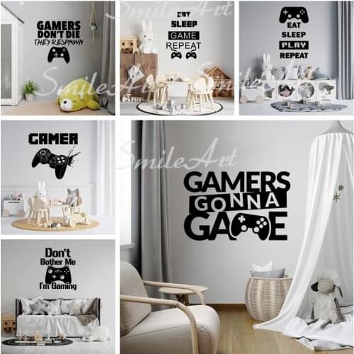 Hot Game Vinyl Decals Wall Stickers For Kids Rooms Decoration Wall Stickers Waterproof Wallpaper