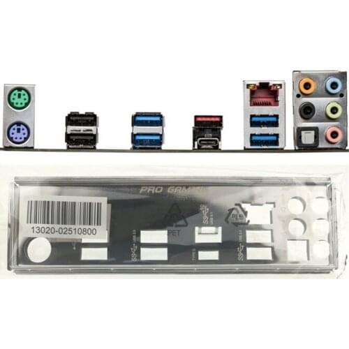 New I/O shield back plate of motherboard for Z97-DELUXE Z97-DELUXE USB 3.1 just shield backplate Free shipping