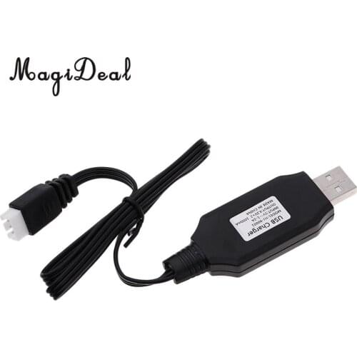 RC Battery Charger Charging Cables for WPL B14K B24K C14K C24K B16K B36K